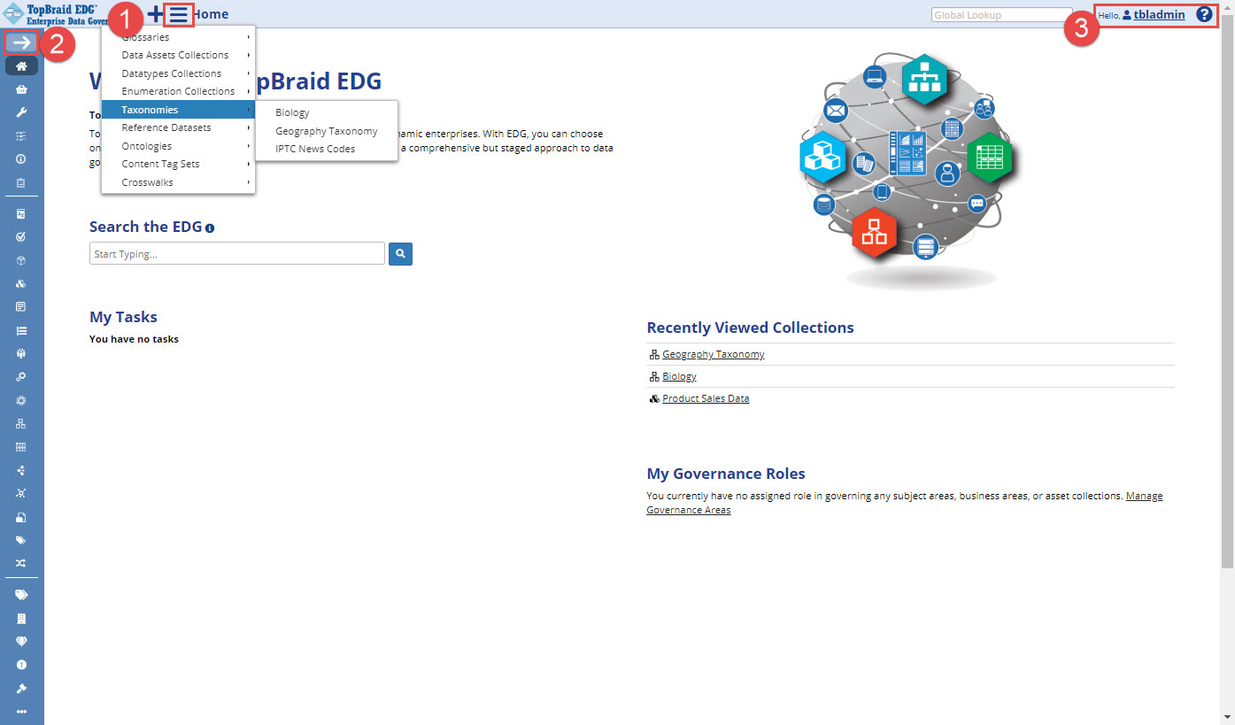 TopBraid EDG Additional UI Controls