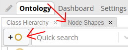TopBraid EDG Ontology Node Shape Tab