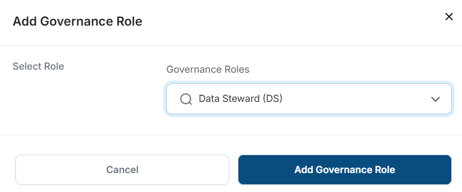 Add Data Steward