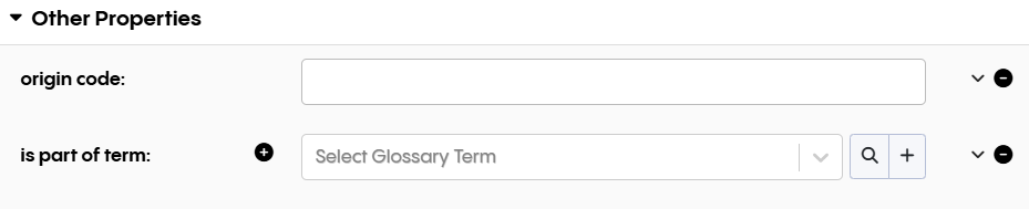 TopBraid EDG Glossary Term Property