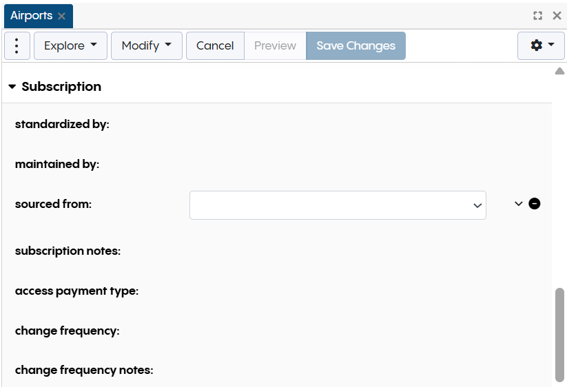 TopBraid EDG Reference Datasets - Sourced From