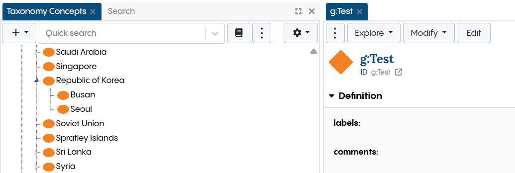 TopBraid EDG Delete Concept Example