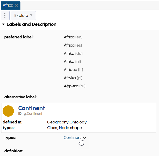 Custom Ontology