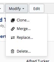 Modify Dropdown