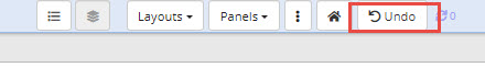 Undo Cross Panel Operations